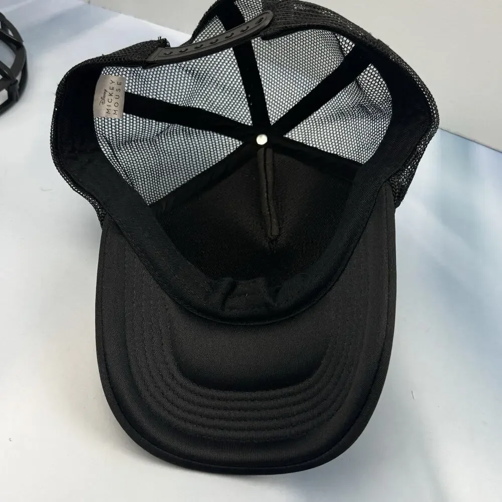 Disney Mickey Mouse Unisex Adjustable‎ Baseball Hat Cap Black NEW